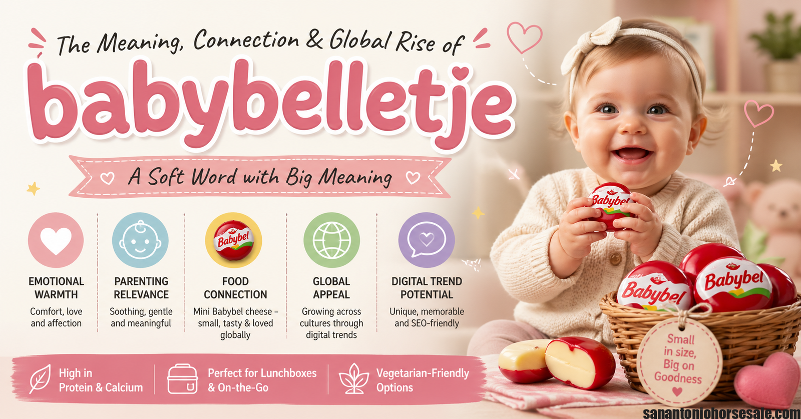 Babybelletje Meaning and Global Rise Explained Infographic